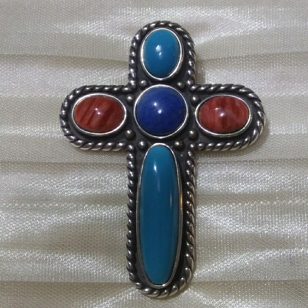 Carolyn Pollack pendant brooch